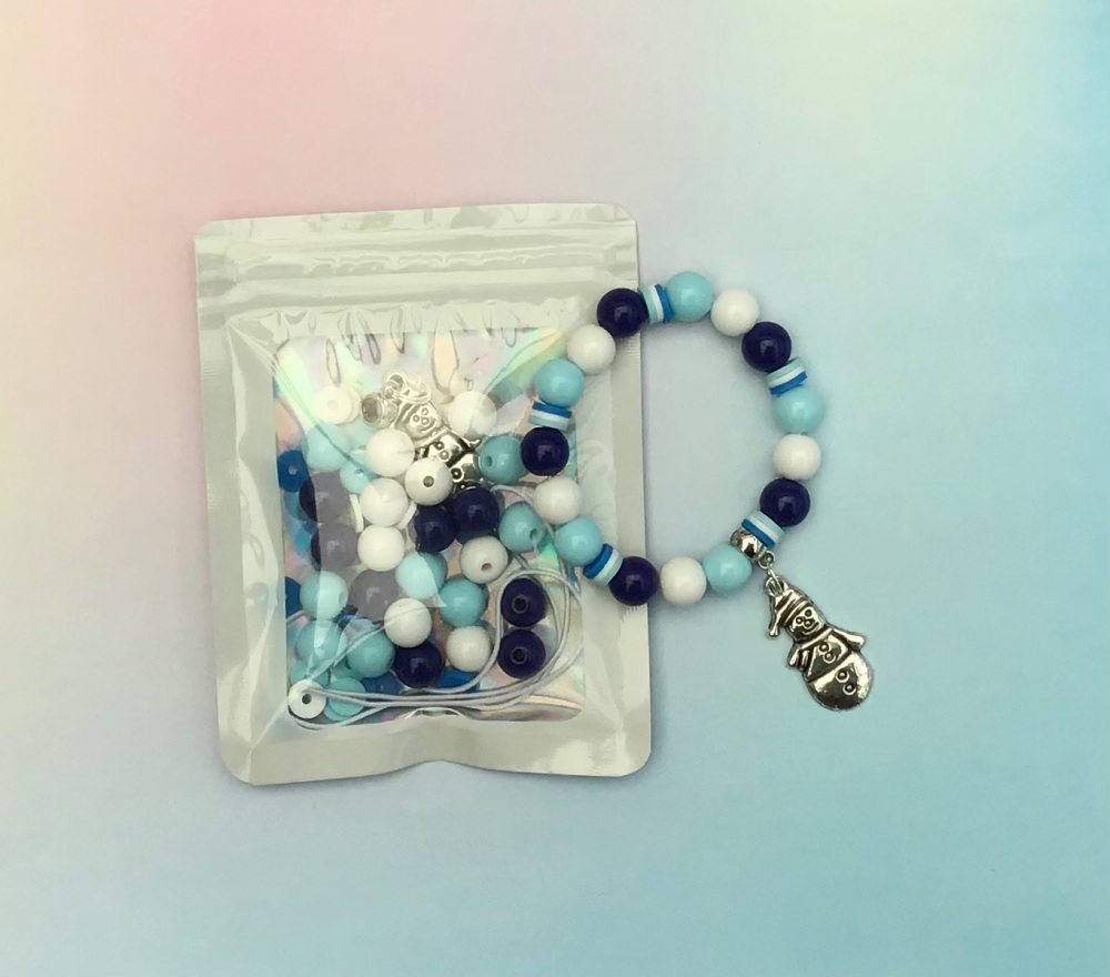 Snowman Bracelet Kit