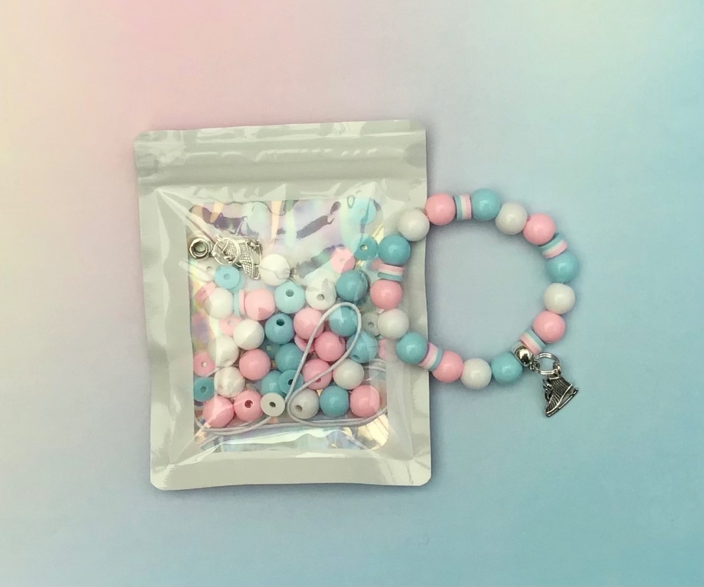 Ice Skate Bracelet Kit