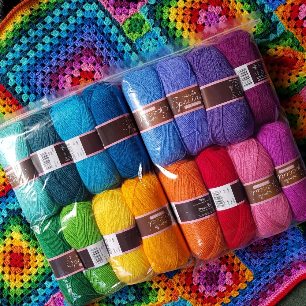 Hue Shift Yarn Pack - Candy Rainbow