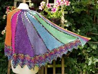 Marazion shawl pattern - digital download