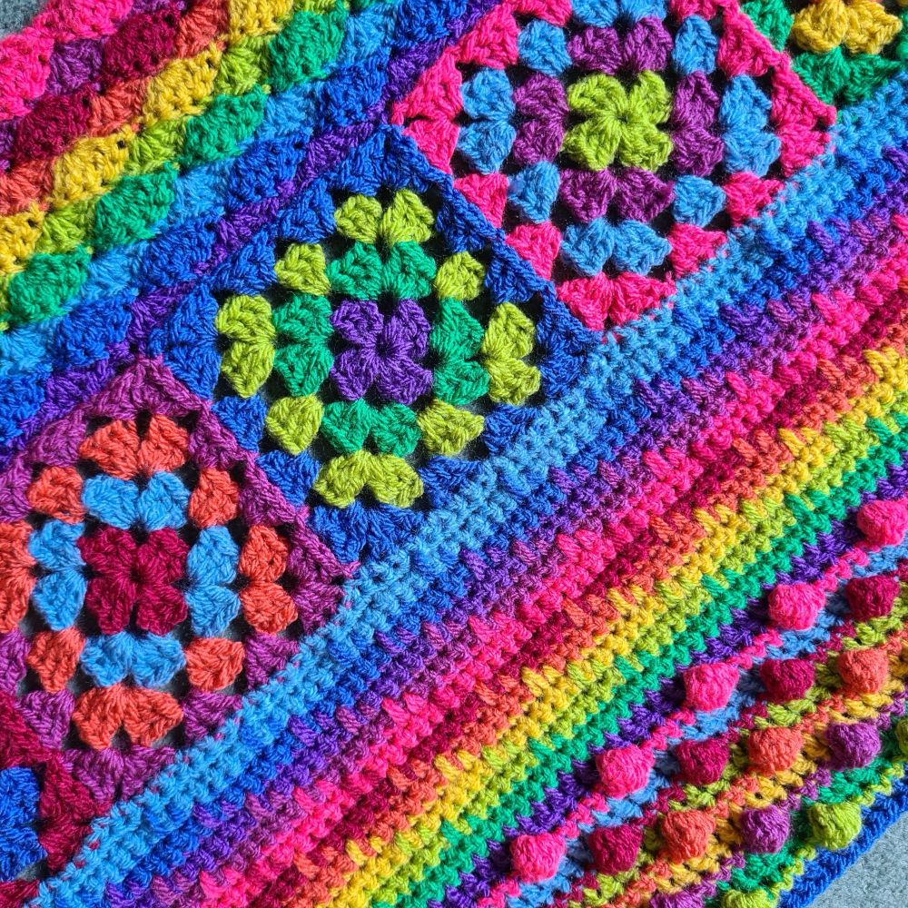 Next steps in Crochet:  Masterclass Blanket