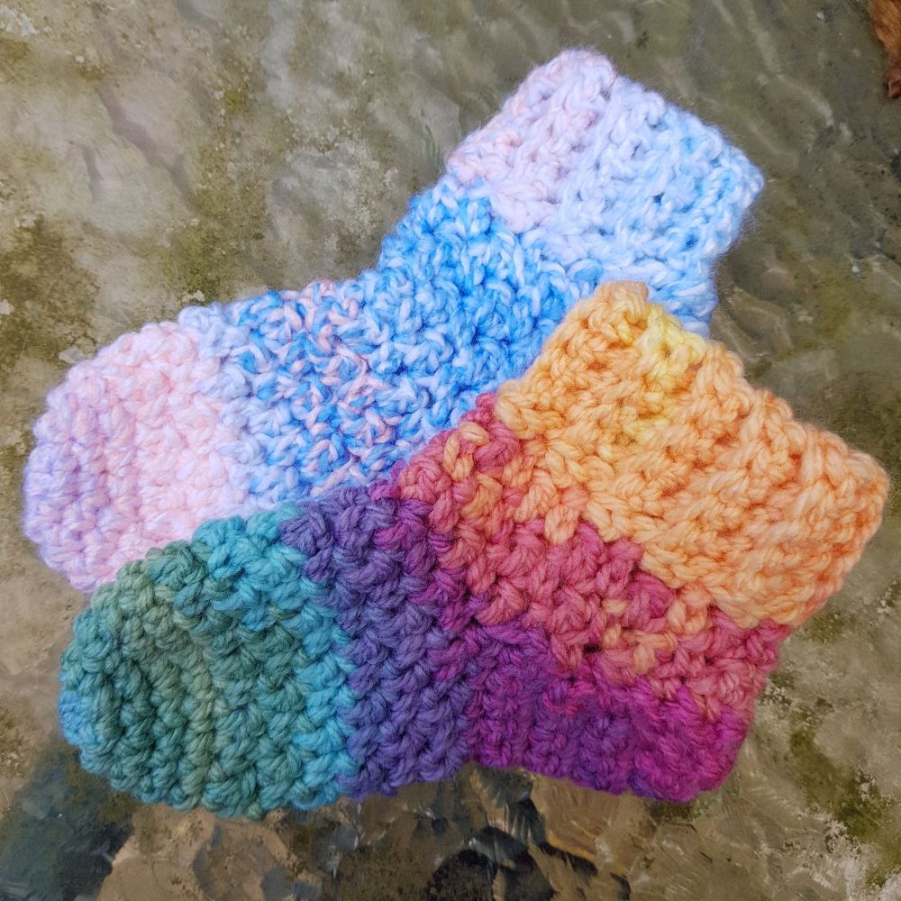Brilliant Basic Crochet Sock Pattern - Digital Download