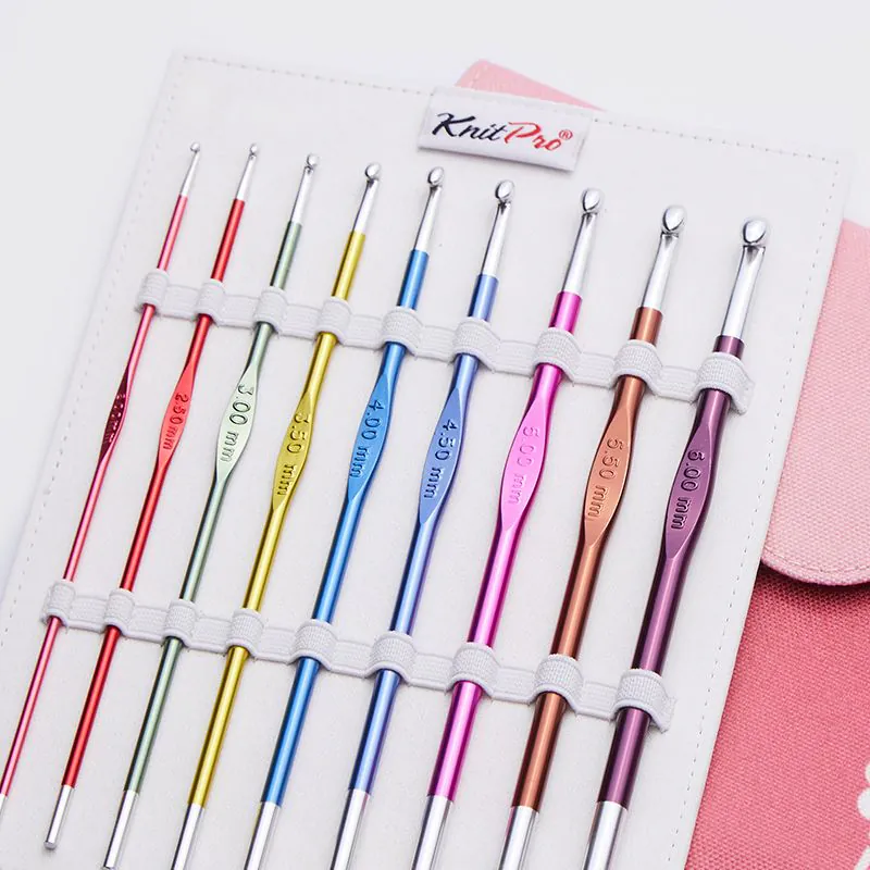 KnitPro Zing Deluxe Aluminium Crochet Hook Set