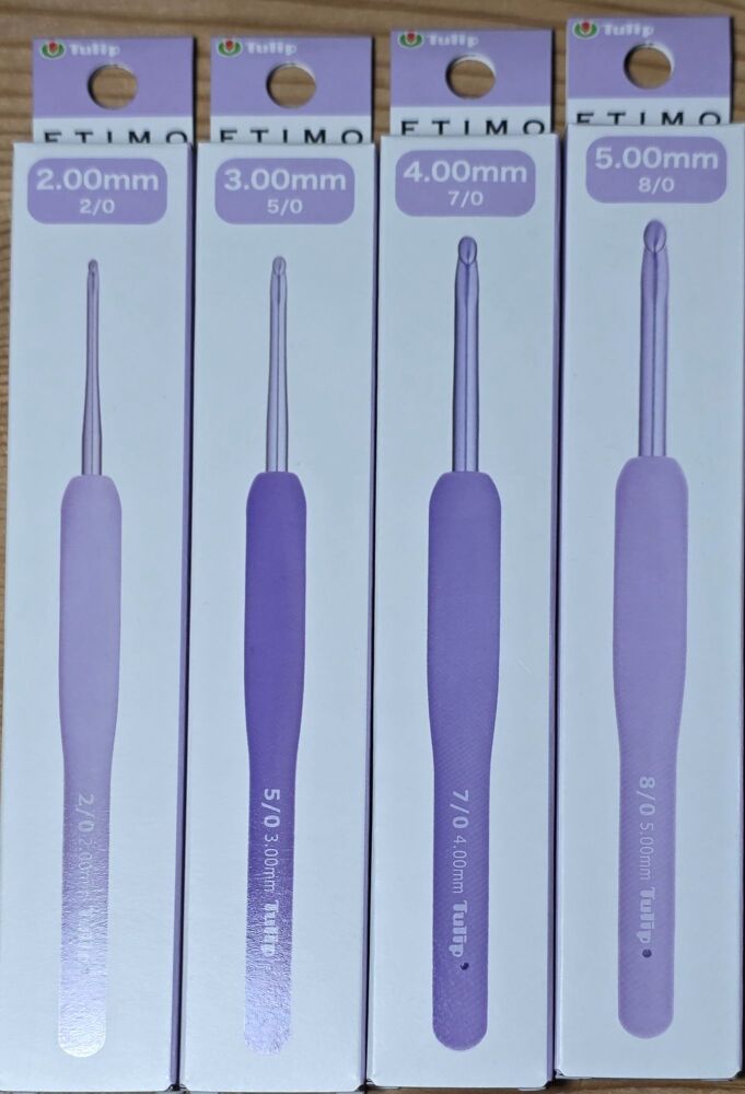 Tulip Etimo Crochet Hook - Murasaki