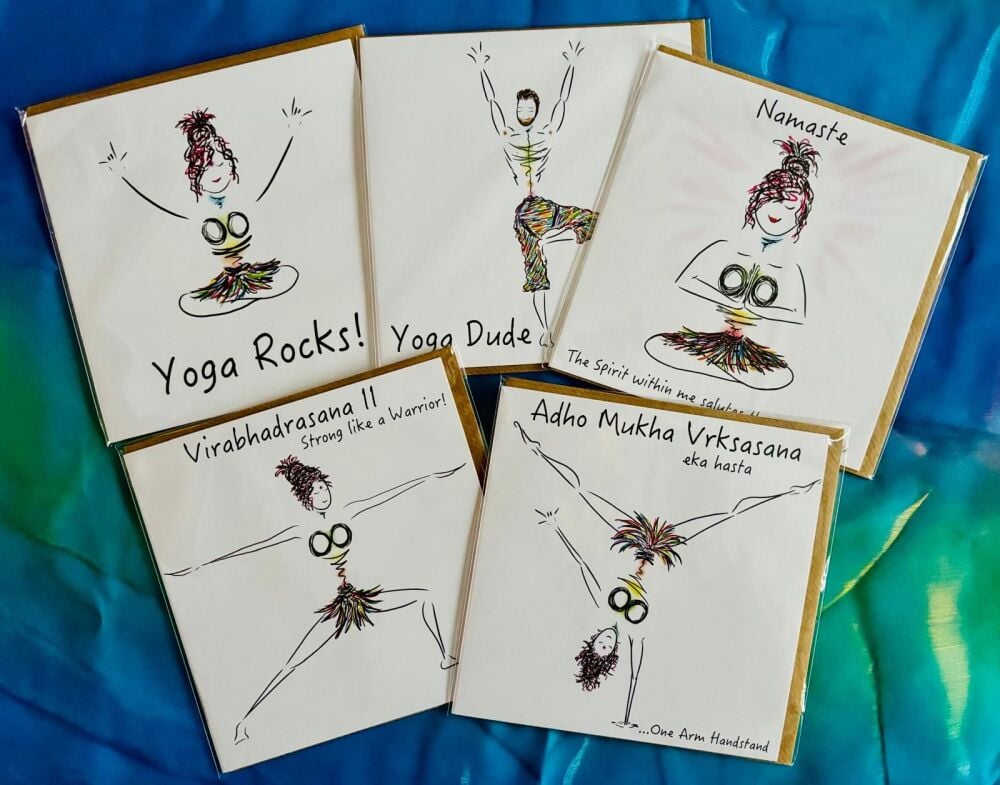 5 Yoga Cards | Random Selection