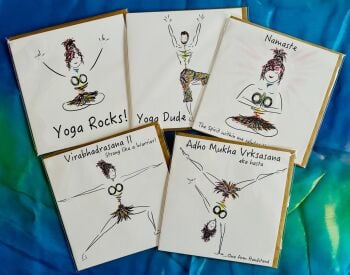 5 Yoga Cards Bundle | Random Selection