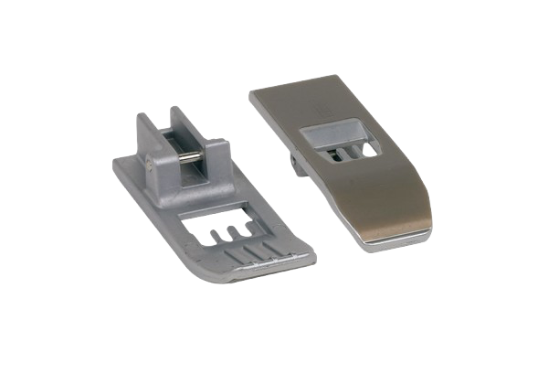 Sliding foot - cover stitch machines