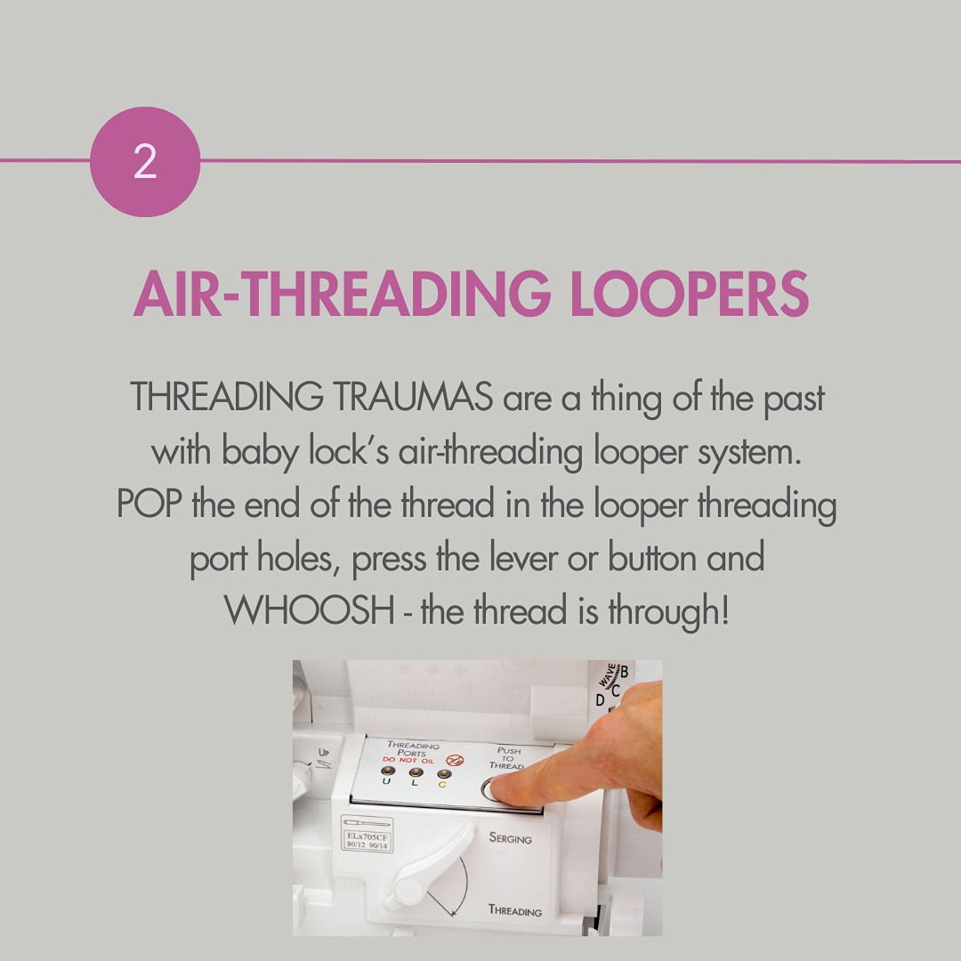 5 reasons by by baby lock from the baby lock shop