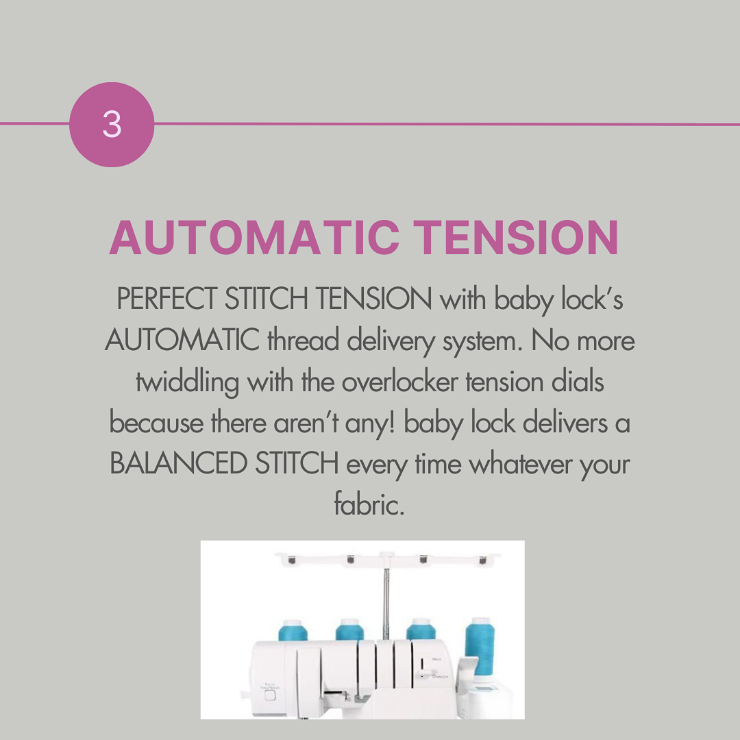 5 reasons by by baby lock from the baby lock shop