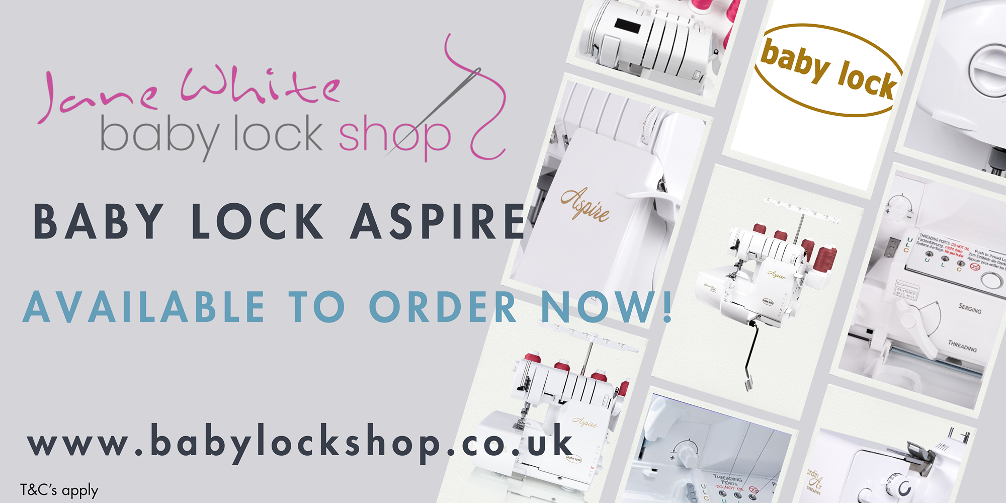 baby lock Aspire order now from the baby lock shop