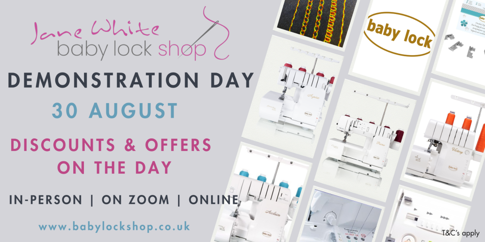 baby lock shop Demonstration day day 30.8.25