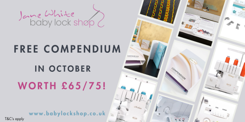 Free baby lock compendium in October 25