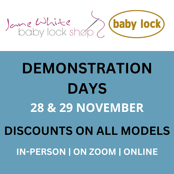 baby lock tuition at the baby lock shop studio