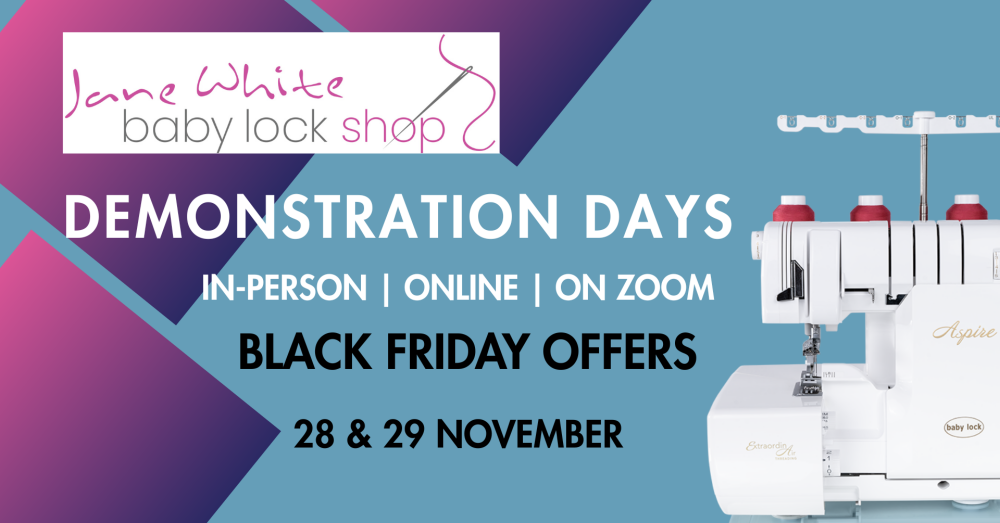 baby lock shop demonstration days and Black Friday deals 28 & 29 November 2 baby lock shop demonstration days and Black Friday deals 28 & 29 November 2