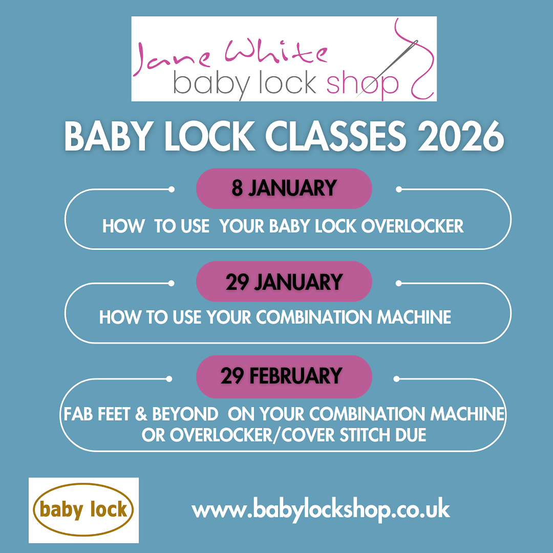 Fab feet and beyond on your baby lock overlocker workshop 26 April