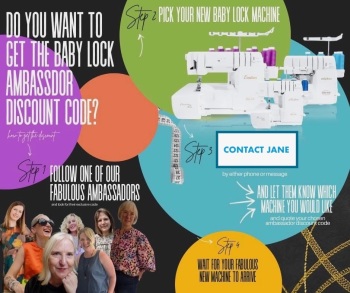 baby lock Ambassador codes 2026