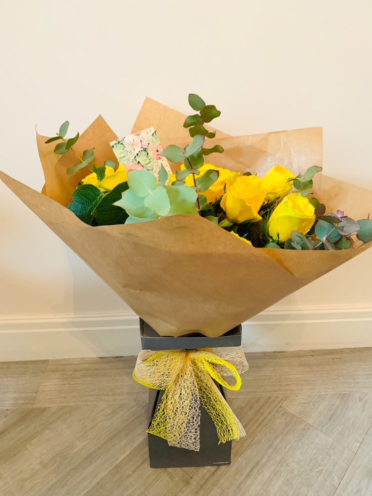 Yellow Rose Bouquet 