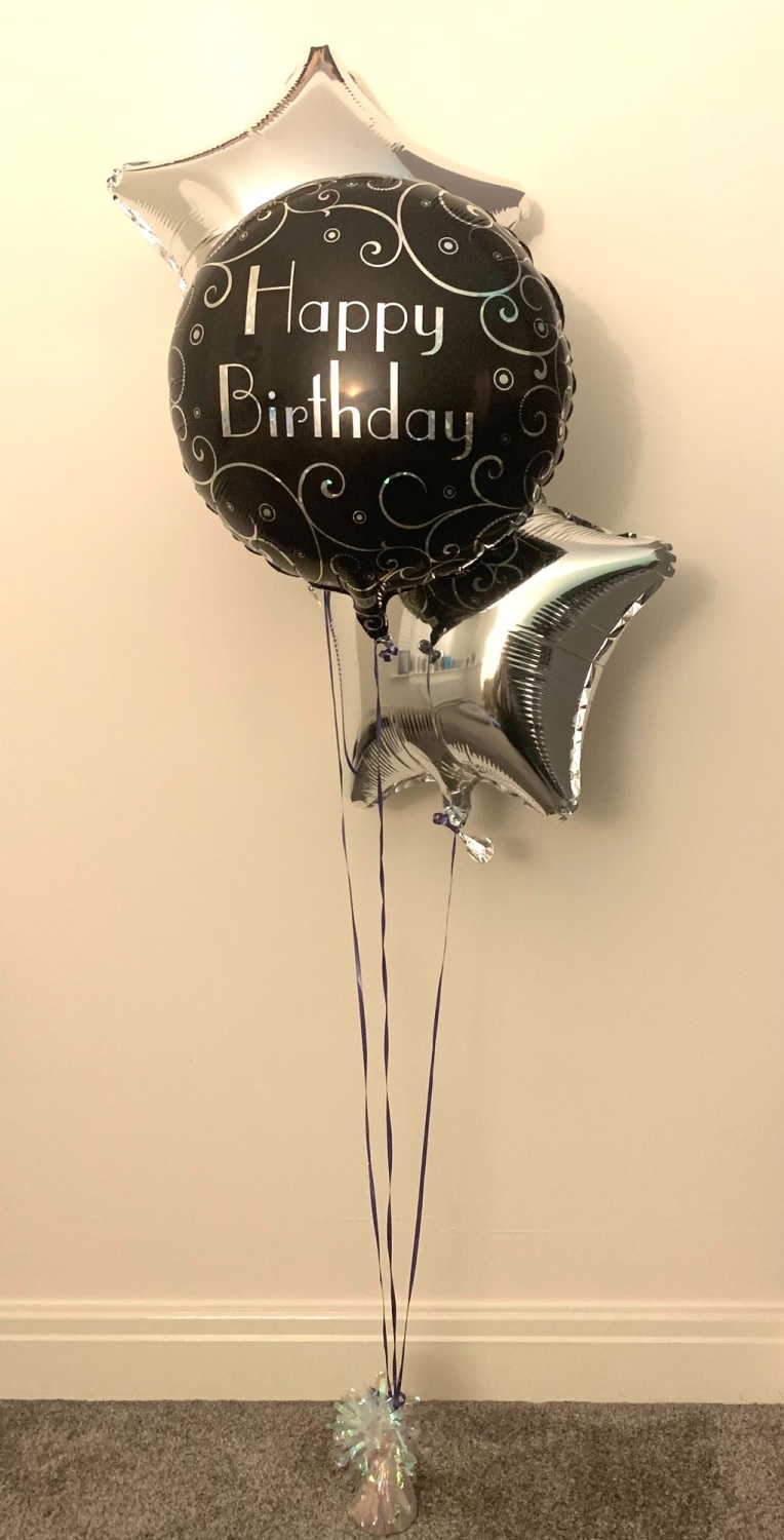 Birthday Balloon Cluster 