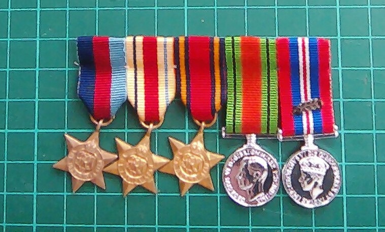 swing mount medals (front)