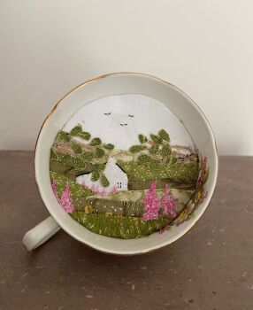 A View Through A Teacup - Foxgloves