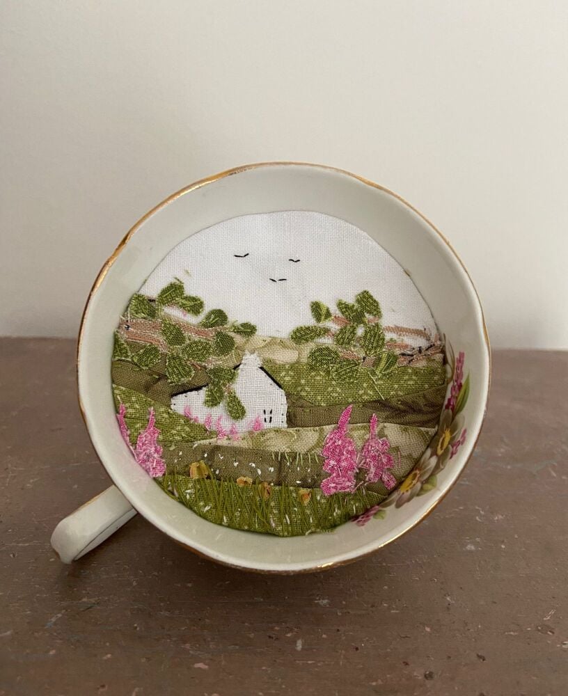 A View Through A Teacup - Foxgloves