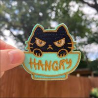 Hangry Cat Iron-On Patch