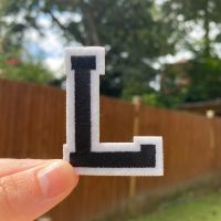 L - Iron On Letter Patch
