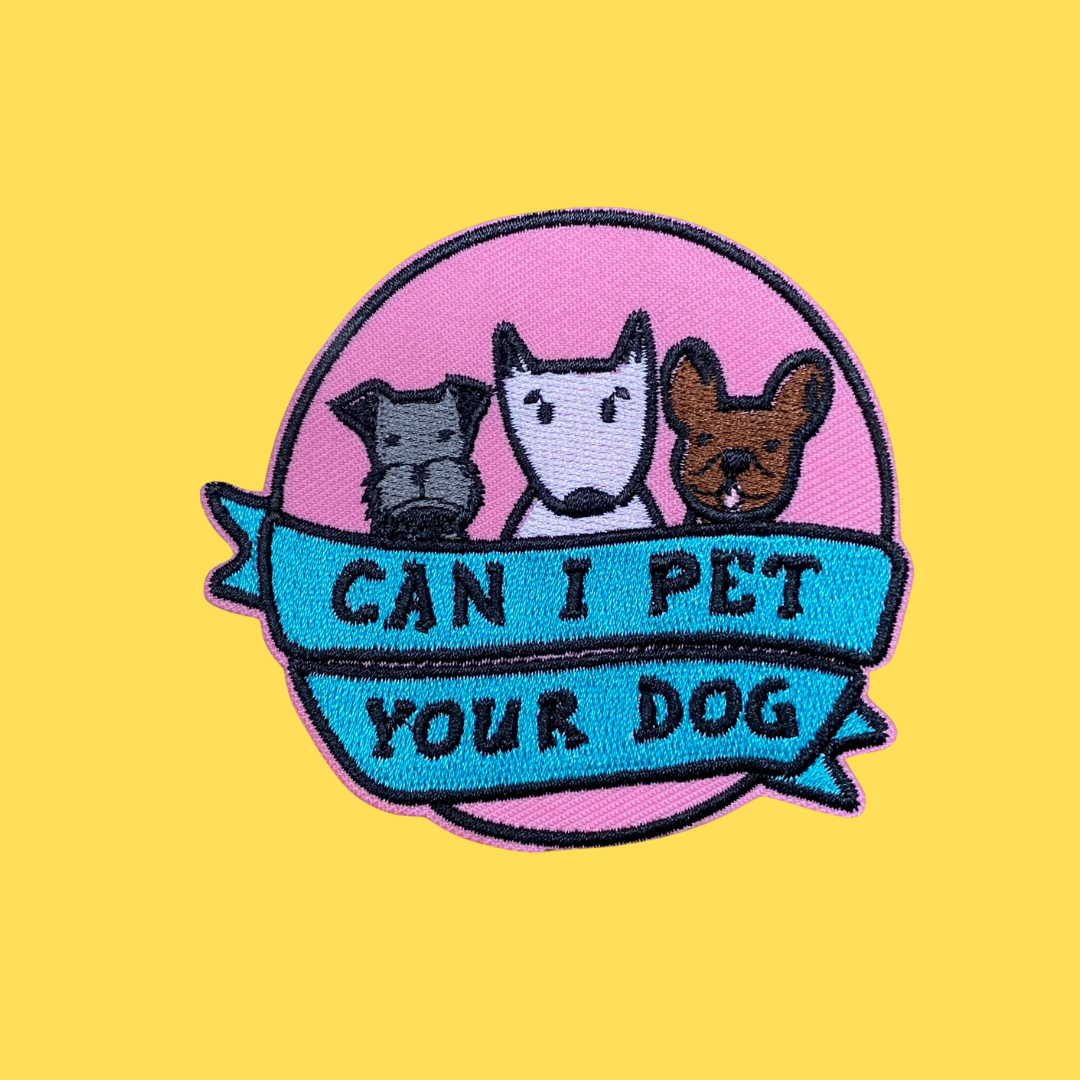 Can I Pet Your Dog? Iron-On Patch