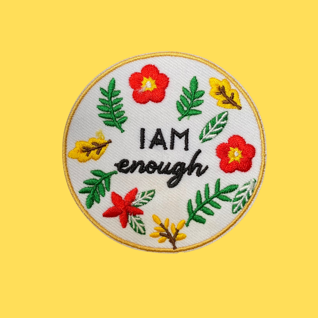 I Am Enough Iron-On Patch