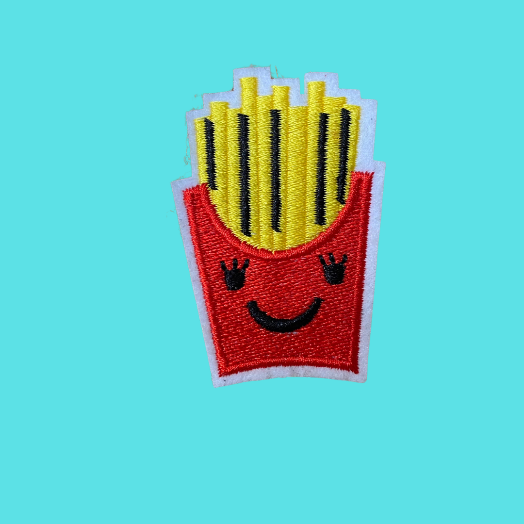 Fries Iron-On Patch