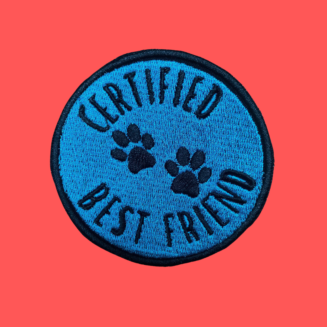 Certified Best Friend Iron-On Patch