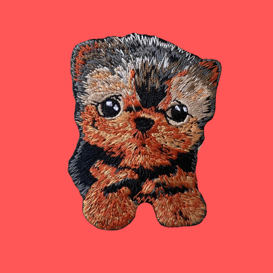 Yorkshire Terrier Iron-On Patch