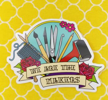 We Are The Makers sticker