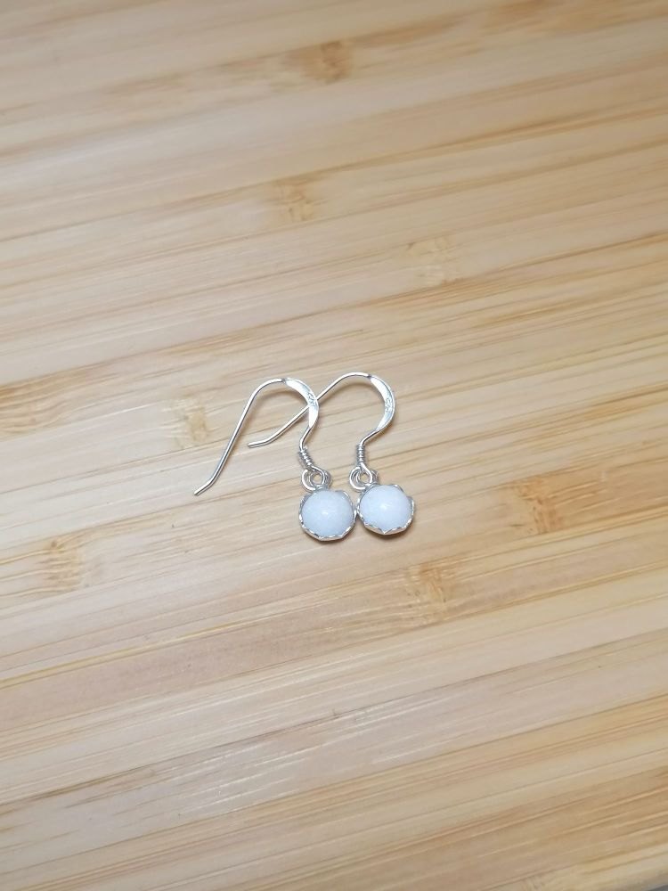 Mountain Jade Gemstone Earrings
