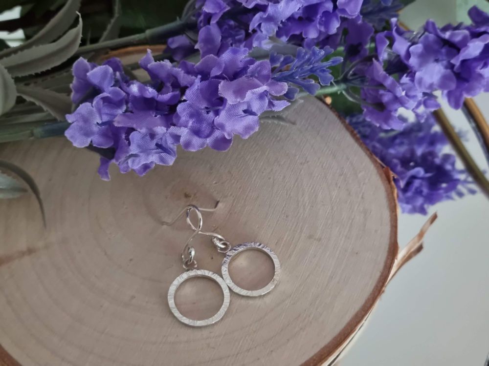 Textured Hoop Earrings