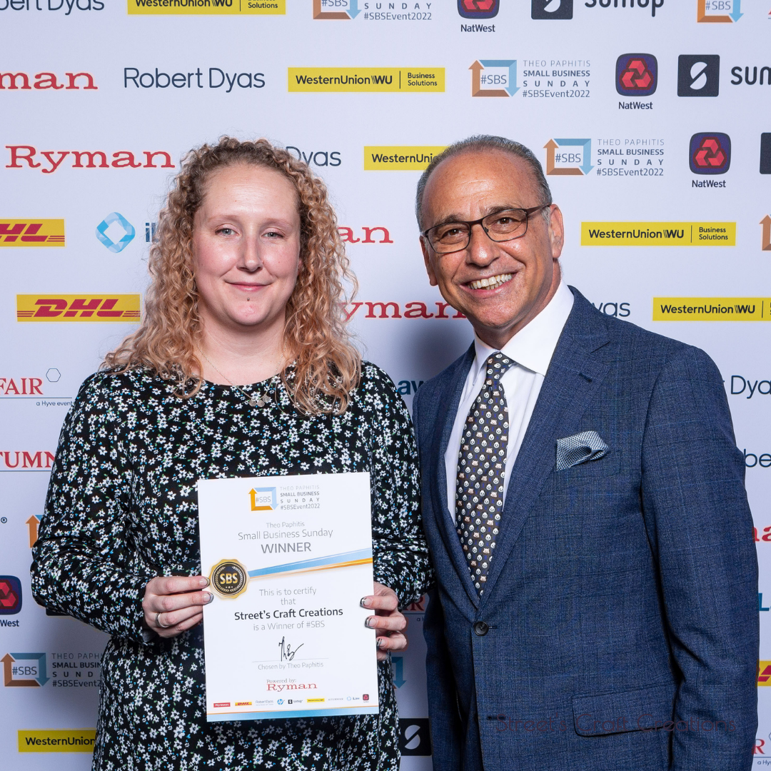 Me and Dragon's Den Star Theo Paphitis