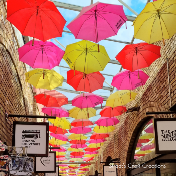 The Umbrella Canopy at Camden Market - Streets Craft Creations