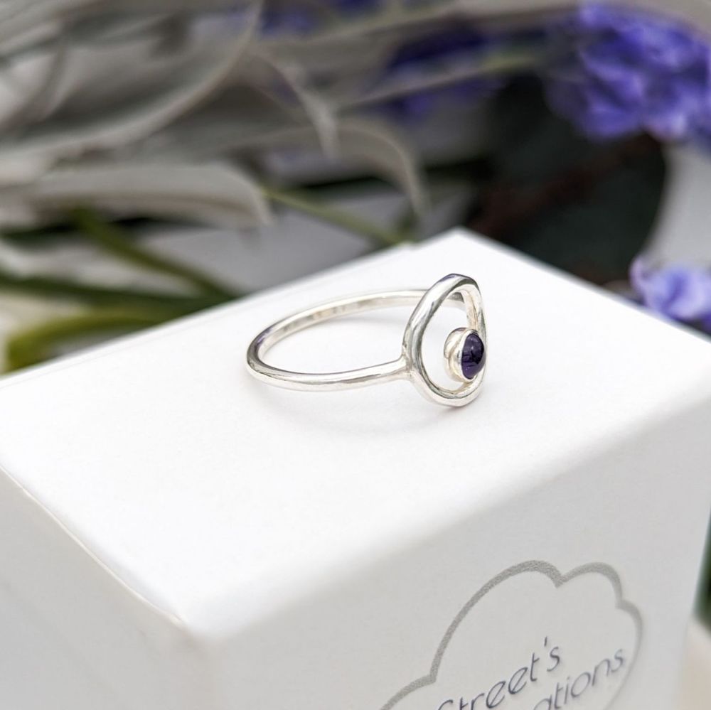 Amethyst Silver Ring (Limited Edition) | Silver Rings