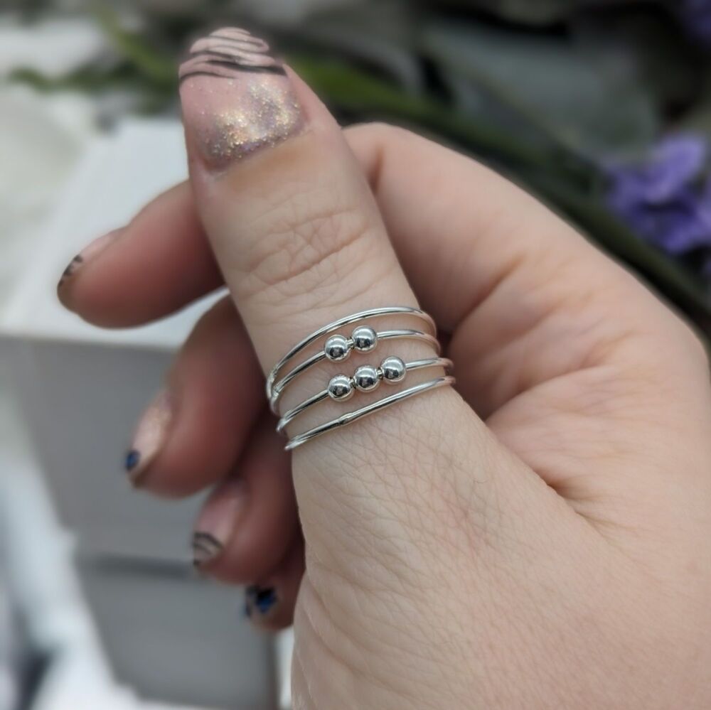 Fidget Ring 4 | Silver Rings