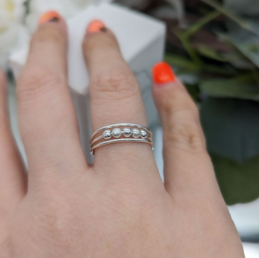 Fidget Ring | Silver Rings
