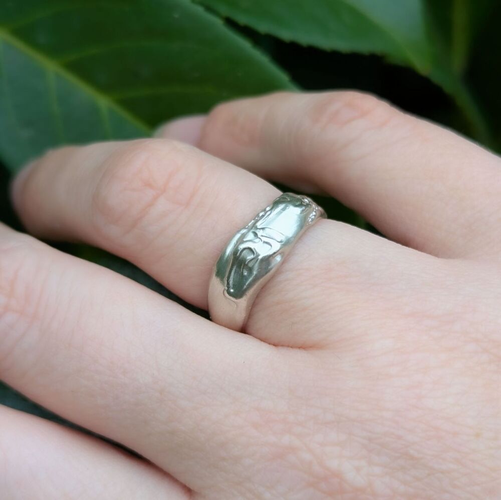 Molten Ring | Silver Rings