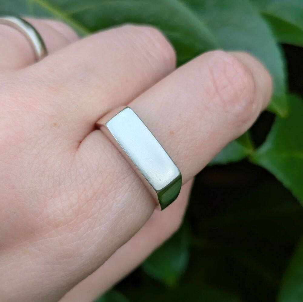Silver Signet Ring | Silver Rings