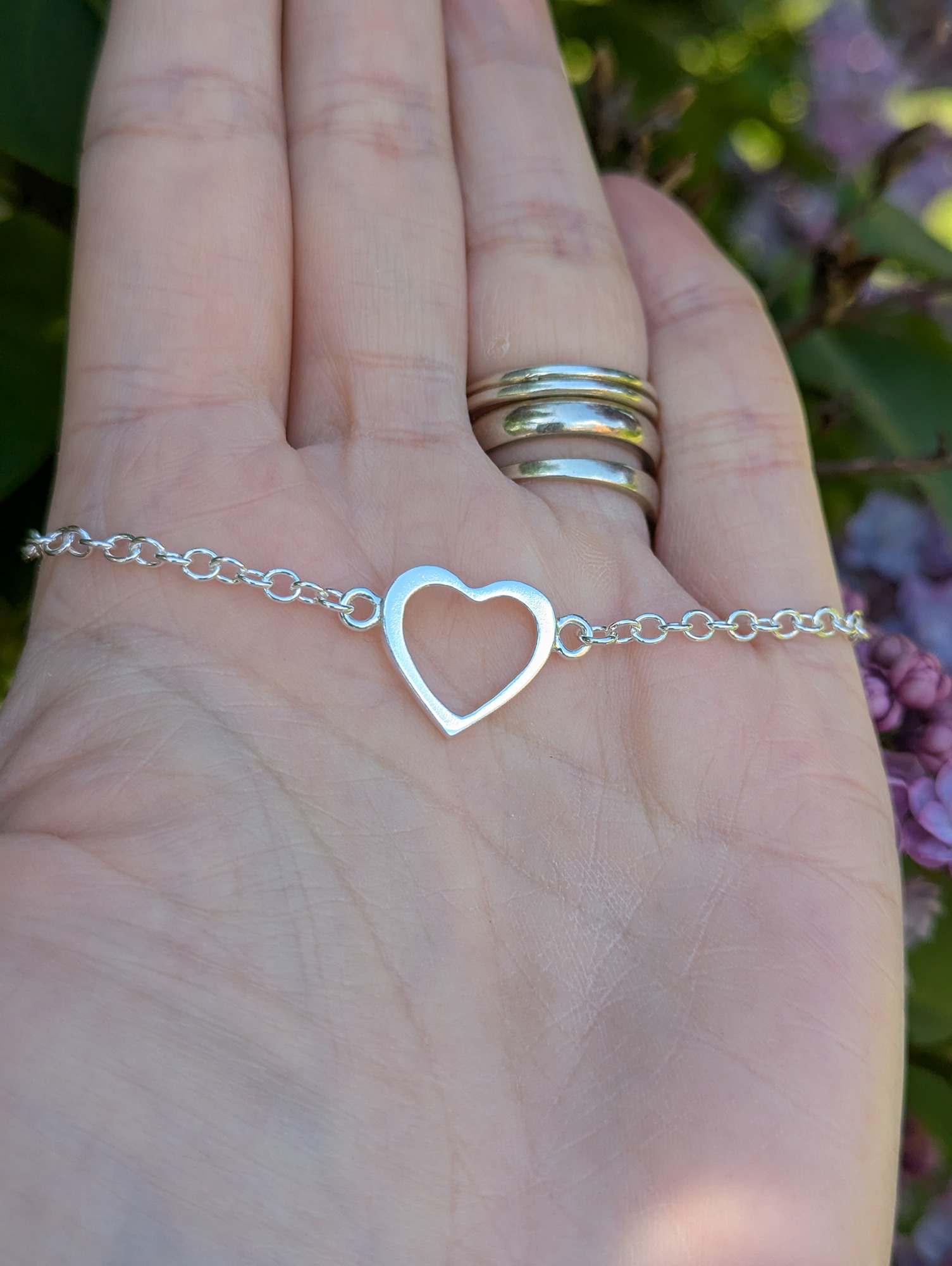 Mum' s heart bracelet