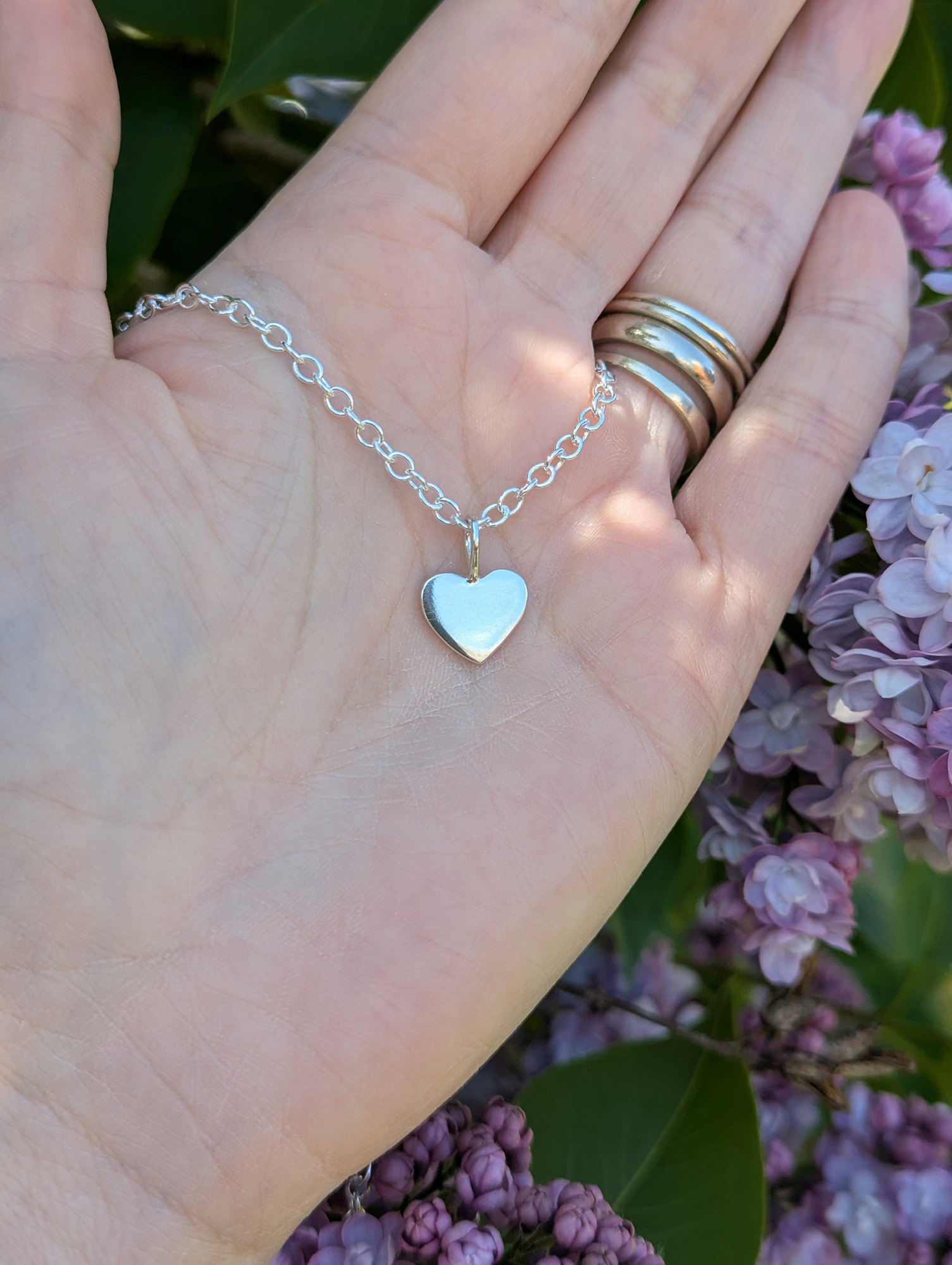Daughters heart necklace