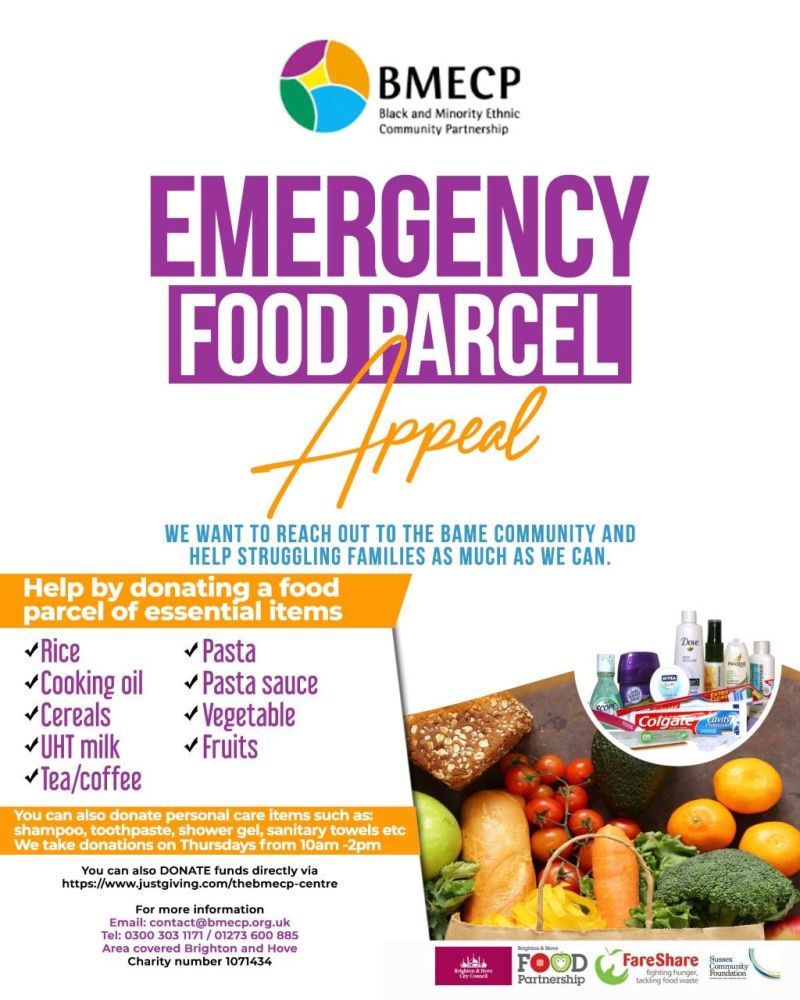 Food Bank BMECP Brighton