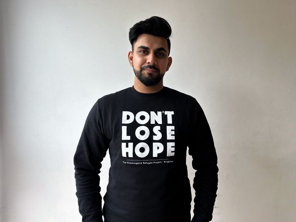 Black Jumper: DON'T LOSE HOPE