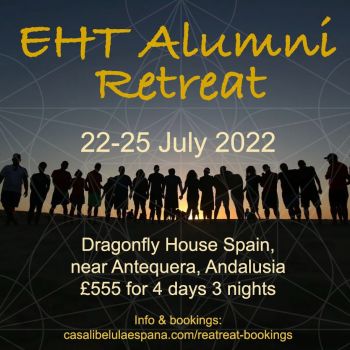 2. EHT Alumni Retreat 22nd to 25th July 2022  with Helen - 4 Day, 3 Night, Exclusive EHT Yoga and Meditation Retreat