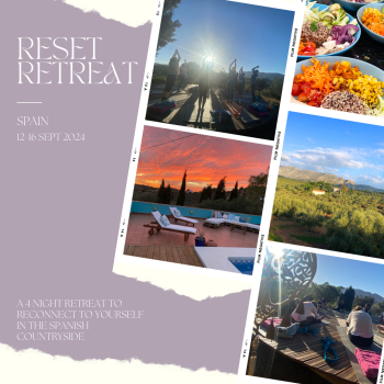 9b. Rest and Reset Retreat with Kate 12-16 Sept 2024
