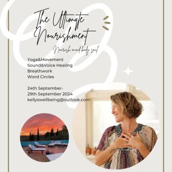 9c. The Ultimate Nourishment Retreat with Kelly 24-29 Sept 2024