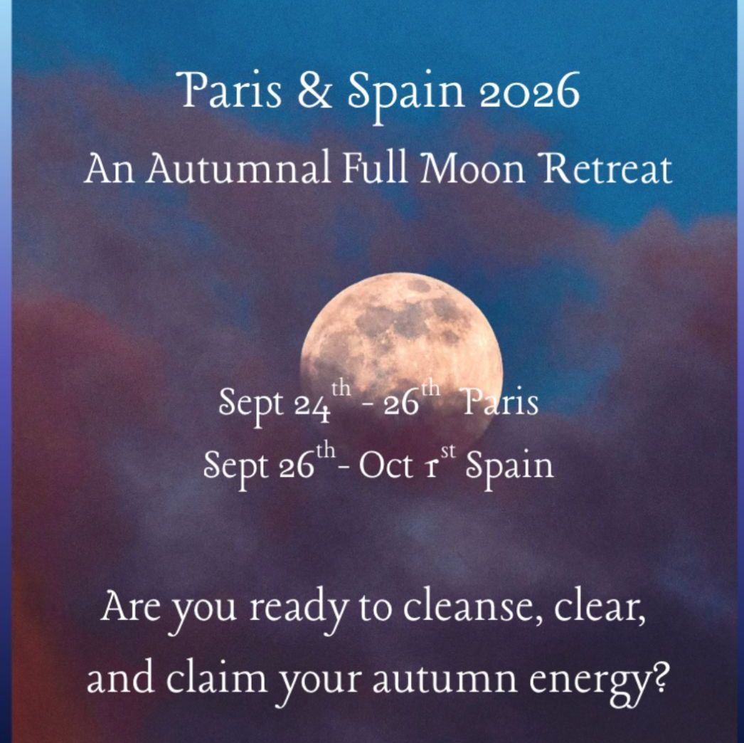 20269g. Autumnal Full Moon Retreat with Claudia 24 to 26 Sept in Paris and 